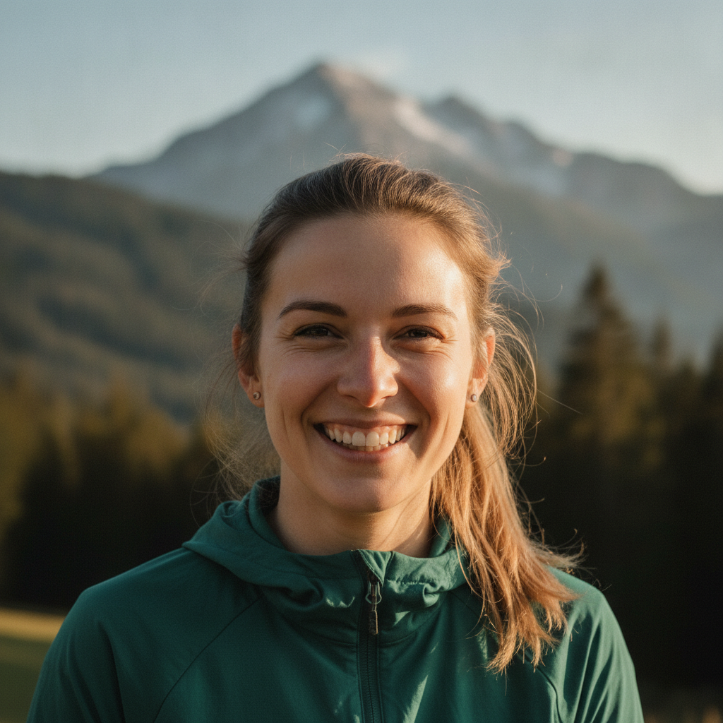 Porträt von Melanie R., zufriedene Kundin